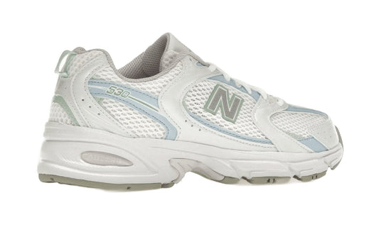 New Balance 530 White Light Chrome Blue Clay Ash