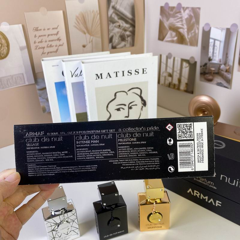 Armaf Club de Nuit 3-Piece Collector's Gift Set – Sillage, Intense Man & Milestone Parfum