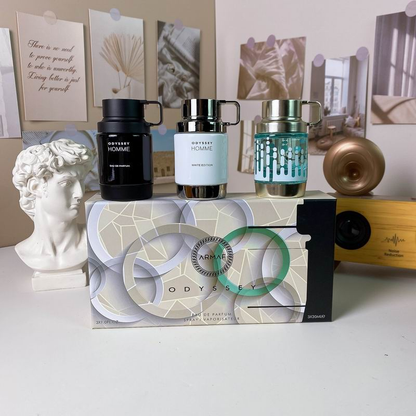 Armaf Odyssey Homme 3-Piece Miniature Gift Set – Eau de Parfum