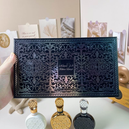 Lattafa Fakhar 3-Piece Eau de Parfum Gift Set – 30ml x3