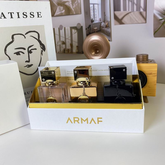 Armaf Club de Nuit 3-Piece Parfum Gift Set – Woman, Milestone & Intense Man
