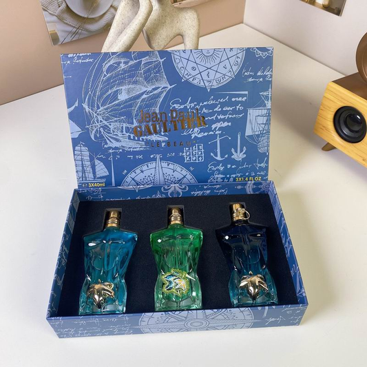 Jean Paul Gaultier Le Beau Gift Set – 3x40ml Miniature Collection