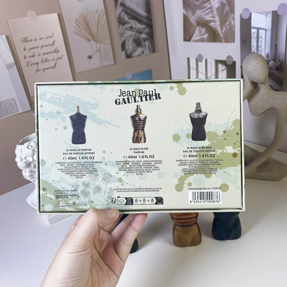 Jean Paul Gaultier Le Male Gift Set – Summer Edition 3x40ml Miniature Collection