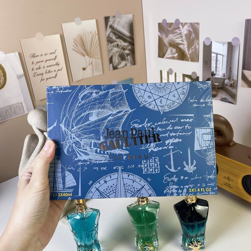 Jean Paul Gaultier Le Beau Gift Set – 3x40ml Miniature Collection